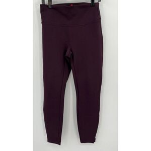 NWT Spanx Women's Maroon Color Skinny Medium M  Pointe Leggings Pants SCULPT